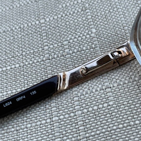 Liz Claiborne Women Eyeglasses Frame Brown Tone Metal Frame Glasses L624 ORF4 - Picture 9 of 12